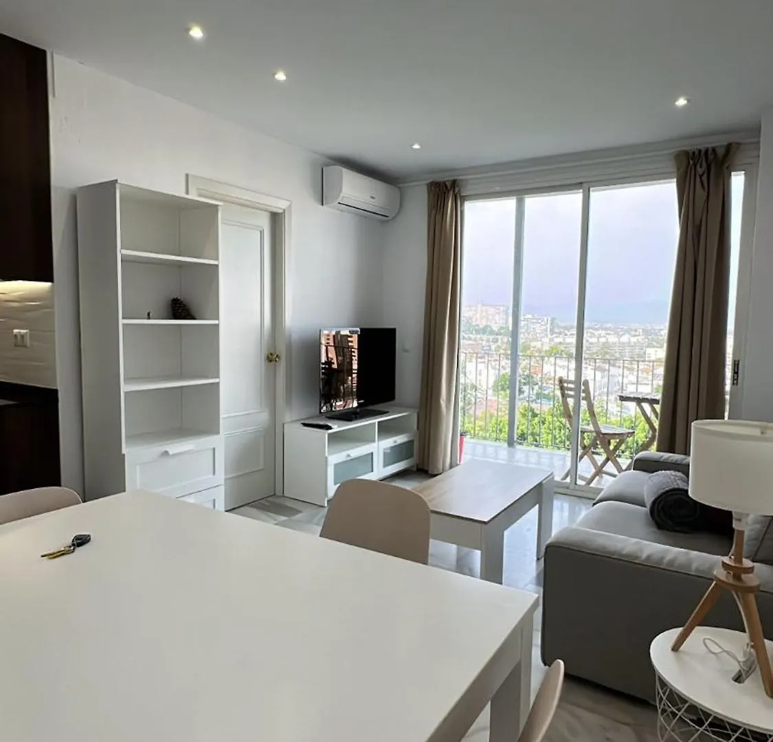 Apt Buenavista En Torremolinos Increibles Vistas Hacia Malaga 5Min Del Centro Y De La Playa Appartamento